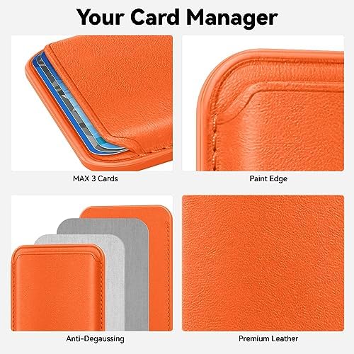 Magnetic Wallet Cell Phone Card Holder for Phone Case with Mag-Safe - Image 5