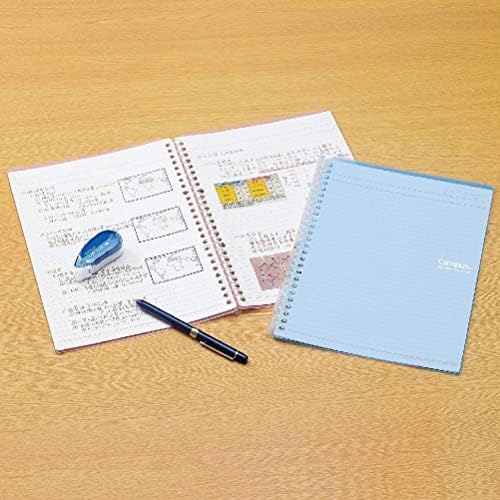 Kokuyo Smart Ring Binder, A5 Light Blue Binder Notebook, Up to 25 Sheets - Image 6