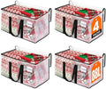 RoomHacks Moving Bags, Heavy Duty Large Storage Bags, 88L, 4 Pack, Clear by RoomHacks
