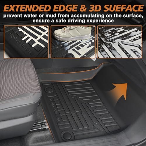 TripleAliners Floor Mats for 2025-2026 Nissan Kicks Accessories Anti-Slip - Image 6