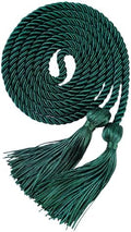 Graduation Honor Cords, 68" Long (Forest Green) by UIALECG