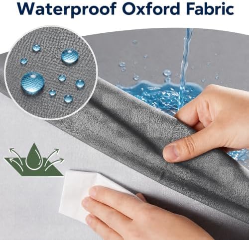 WNPETHOME Outdoor Waterproof Dog Bed Large Sized, Washable Creat Pad 47" - Image 4
