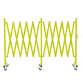 GYMTIME Expandable Metal Barricade, Flexible Mobile Safety Barrier, Folding by GYMTIME