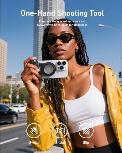 TELESIN Magnetic Phone Camera DSLR Style Grip for Magsafe iPhone & Android - Image 3