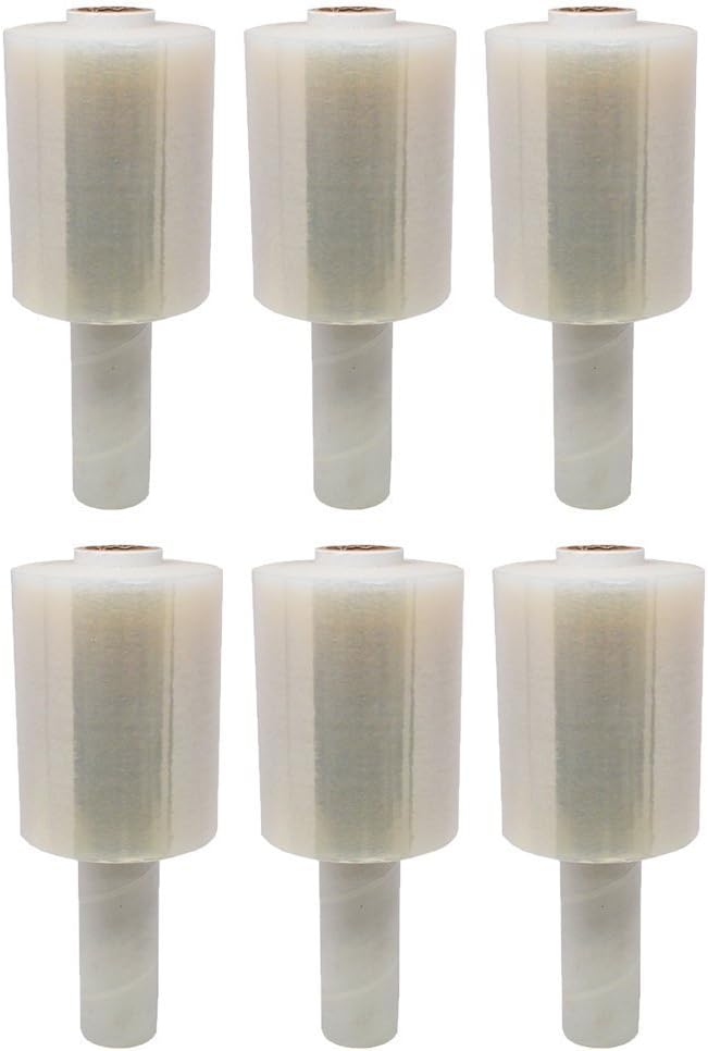 TOTALPACK - 5" x 1, 000 FT - 80 Gauge, 6 Pack Shrink Film. Shrink Mini Wrap by Totalpack
