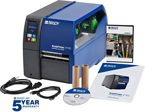 Brady i7100 300dpi Industrial Label Printer - Heavy-Duty Sign and Label Maker - 149050 - Image 2