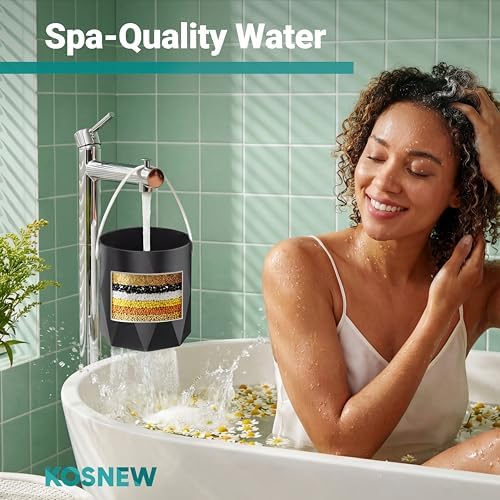 KOSNEW® Bath Faucet Filter, 10-Stage Advanced Shower Water Filter - Image 3
