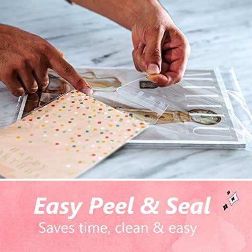 6x9 Self Sealing Cellophane Bags (1000 Pack) - Clear Cookie Bags - Image 3