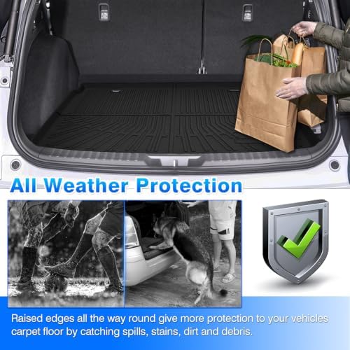 CRV Cargo mat - Trunk Mat for Honda CRV 2023-2026 (Include Hybrid), All Weather Trunk Mat for CRV Accessories, Heavy Duty Rubber Mats, Car Accessories - Image 7
