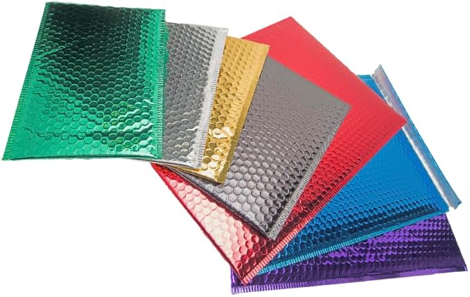 GGR Supplies Metallic Bubble Padded Envelope Mailers, 7.5 X 11 Inches, - Image 6