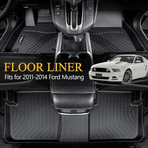 Floor Mats for Ford Mustang 2011-2014 Convertible & Coupe - Image 2
