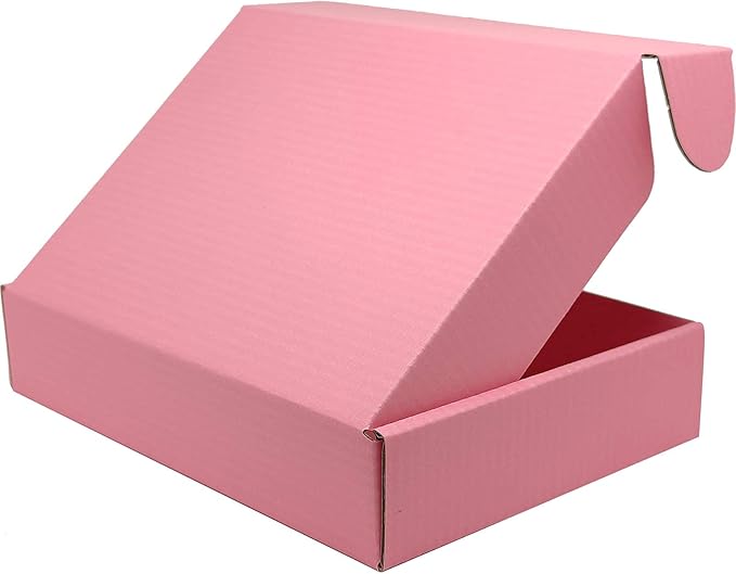 Small Pink Shipping Boxes for Small Business Pack of 25-8x5.5x1.6 inches - Image 4