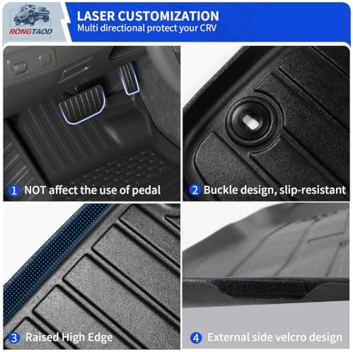 Rongtaod Floor Mats Set for 2023-2026 Honda CRV Gasoline Accessories - Image 4