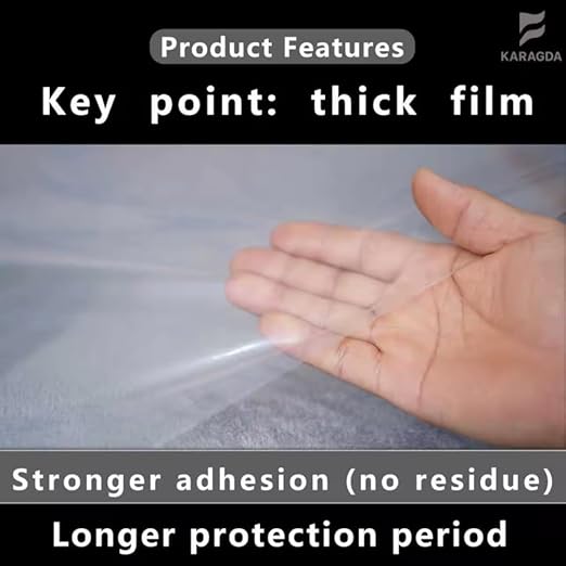 24” x 250 ft Carpet Protection Film – Heavy-Duty Clear Self-Adhesive Floor - Image 4