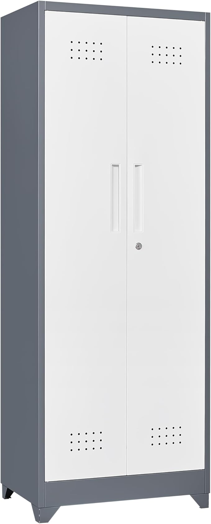 FLEXIMOUNTS 65'' Tall Metal Storage Cabinet - Image 6