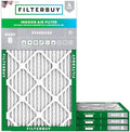 Filterbuy 20x32x1 Air Filter MERV 8 Dust & Allergy Defense (4-Pack) by Filterbuy