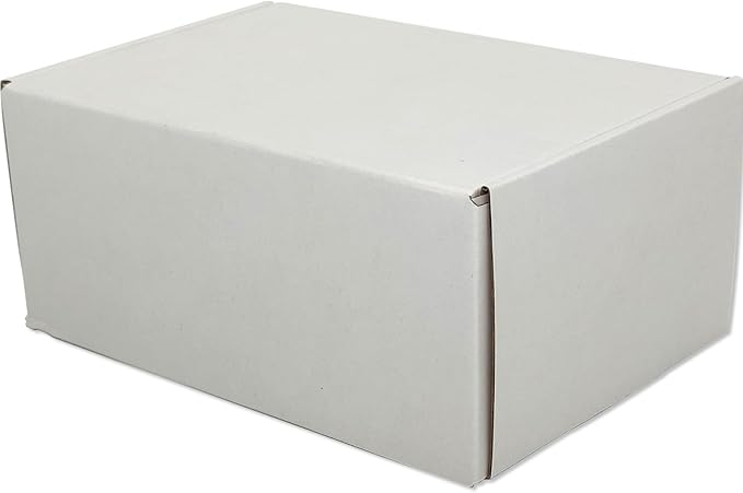Small White Shipping Boxes for Small Business Pack of 25-9x6x3 inches Cardboard - Image 5