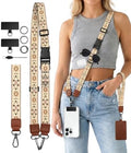 Boho Bohemian Cell Phone Lanyard Crossbody Wrist Neck Strap Women by Sukyerios