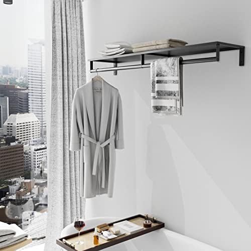Audmore Wall Mounted Clothes Rack Heavy Duty Metal Hanging Clothing Rack - Image 4