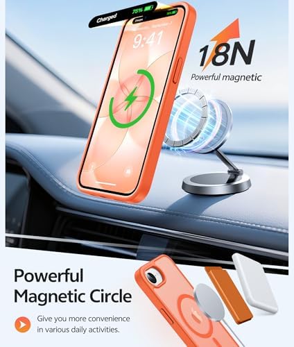 FNTCASE for iPhone 17e/ iPhone 16e Case, Fit for Magsafe, Screen Protector - Image 3
