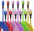 XIAWAO USB C Cable 6 Pack, Nylon Braided USB A to Type C Fast Charging Cord by Unknown