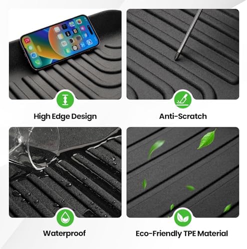 Cartist Cargo Liner for BMW X7 2019-2026, All Weather Cargo Mats for X7 Accessories, Heavy Duty TPE Trunk Mat, Car Accessories - Image 6