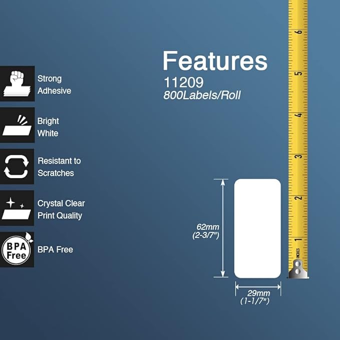BETCKEY - Small Address/Barcode Labels Replacement - Image 2