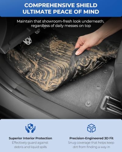 Floor Mats & Cargo Liner for Subaru WRX 2022-2026, 4 PCS - Image 3