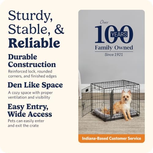 LifeStages by MidWest 24-Inch Double Door Crate, Small Breeds, 12-20 lbs - Image 5