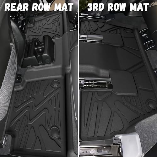 Floor Mats for Jeep Grand Cherokee L 2021-2026 (Only 6 Seats) - Image 4