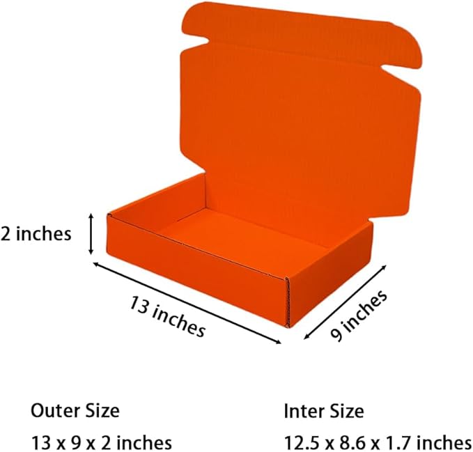 30 Pcs 13 x 9 x 2 inches Large Size Shipping Boxes - Image 2