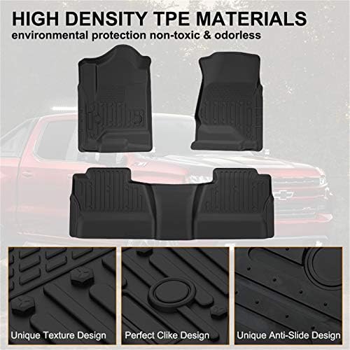 Kiwi Master Floor Mats for 2014-2018 Chevy Silverado/GMC Sierra Crew Cab - Image 3