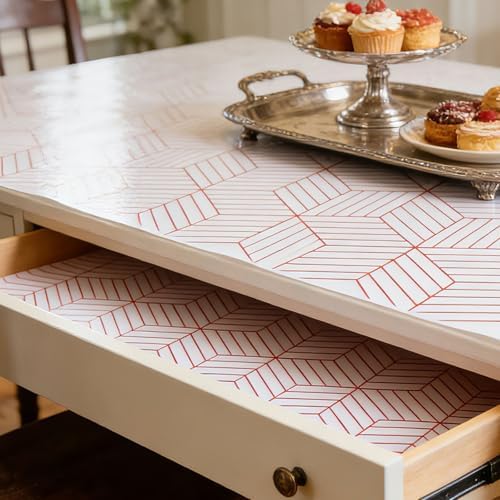 Shelf Liners for Kitchen Cabinets 17in x 20FT, Non Adhesive Cabinet Liner - Image 7