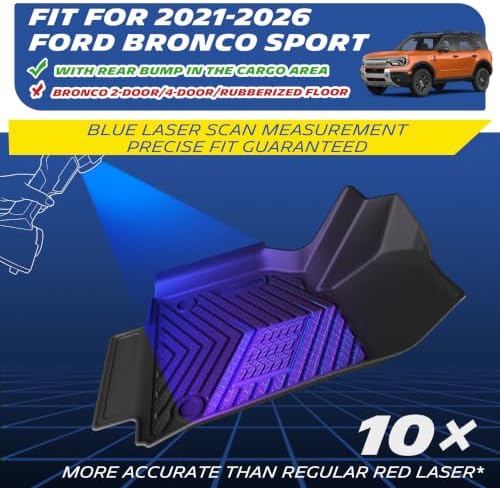 Michelin Vehicle Mats for 2021-2026 Bronco Sport (4 Piece) - Image 4