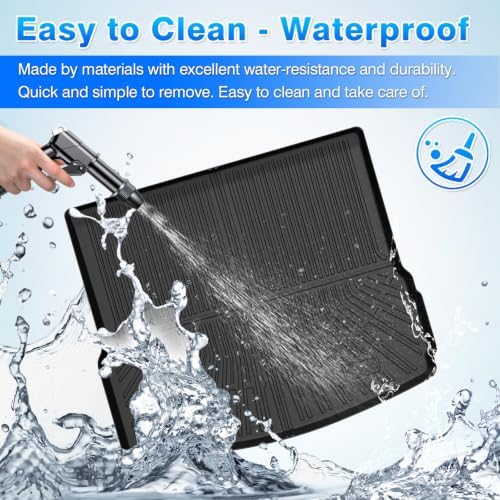 Macan Cargo mat - Trunk Mat for Porsche Macan 2014-2026, All Weather Trunk Mat for Macan Accessories, Heavy Duty Rubber Mats, Car Accessories - Image 3