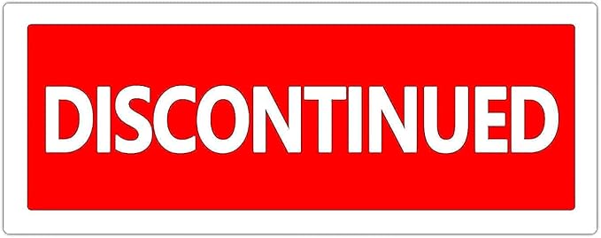 Discontinued Retail Labels, 2x1Inch Warehouse Inventory Label, 500 per Roll by Besttile