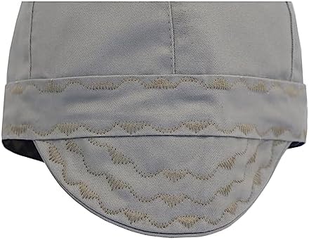 BOCOMAL FR Welding Cap Paisley Printed CAT2 Midweight 6 Pannel Welder Caps - Image 3