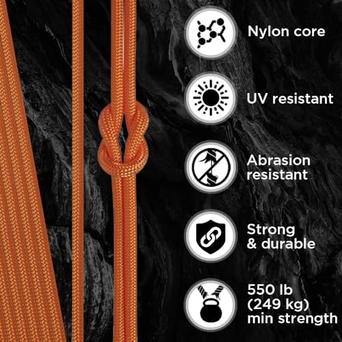 Paracord Rope 550 lb 4mm – Parachute Cord – Utility Camping Rope - Image 3