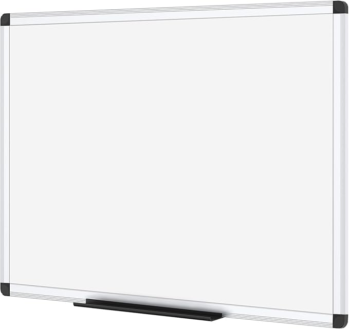 VIZ-PRO Magnetic Dry Erase Board, 48 X 24 Inches by VIZ-PRO