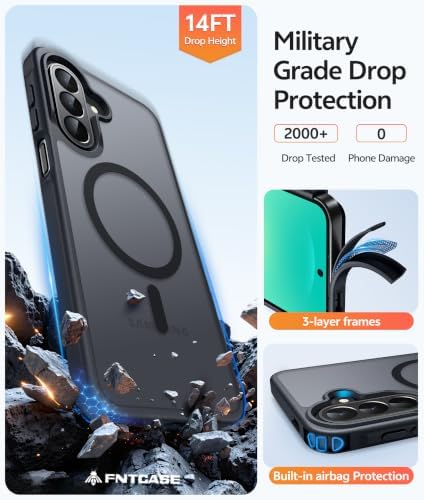 FNTCASE for Galaxy A27 5G Phone Case, Fit for Magsafe, Screen Protector - Image 6