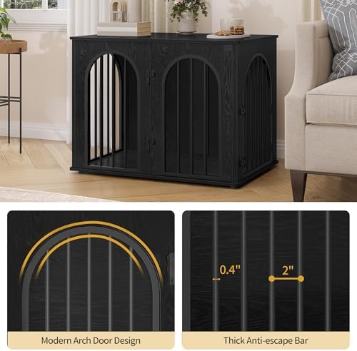 Hzuaneri 31.5'' Dog Crate Furniture,Dog Kennel Indoor for Small/Medium Dogs - Image 5