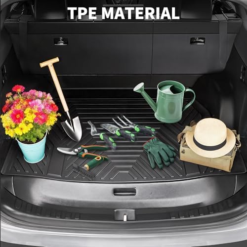 YITAMOTOR Cargo Trunk Mat Compatible with Mazda CX-5 2017 2018 2019 2020 2021, All Weather Custom Fit CX-5 Cargo Mat, Black - Image 2