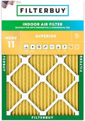 Filterbuy 21x22x1 Air Filter MERV 11 Pet & Allergy Defense (1-Pack) by Filterbuy