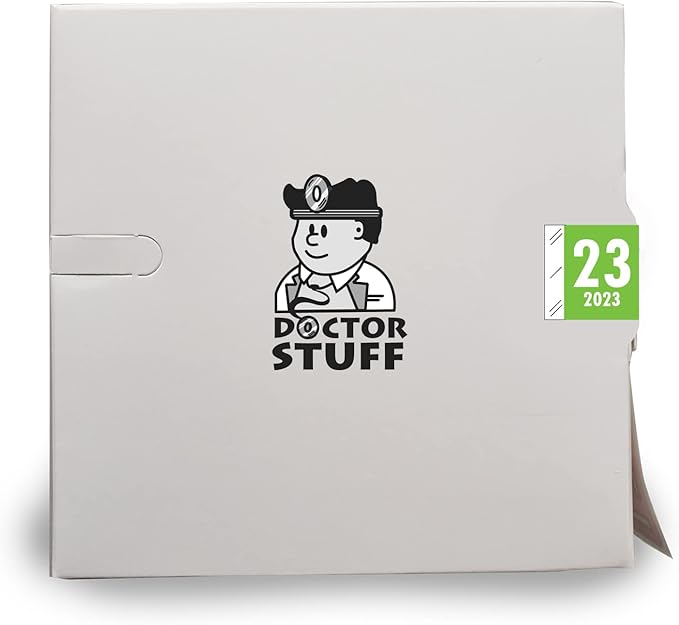 2023 Year Stickers, Doctor Stuff 2023 Chart Stickers, Light Green Colored - Image 3