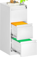 INTERGREAT 3 Drawer File Cabinet, Locking Tall File Cabinets by INTERGREAT