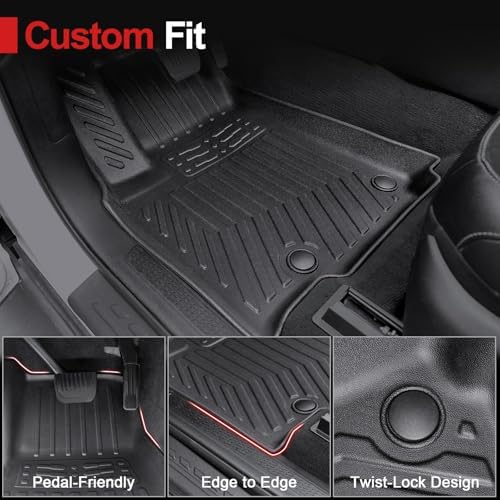 Floor Mats for Jeep Grand Cherokee L 6 Seats 2026 2021-2025 - Image 3