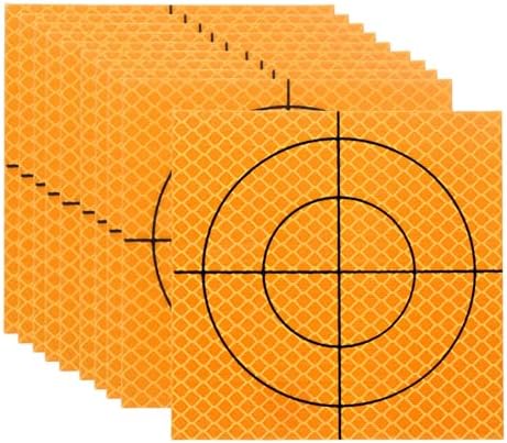 PATIKIL Survey Reflector Target Self-Adhesive Reflective Sheet Target Mark Tape, Suit for Ship Inspection by PATIKIL