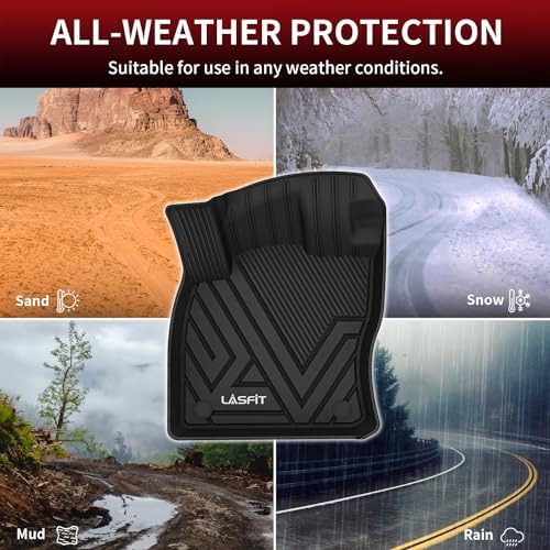 LASFIT Floor Mats for Volkswagen VW Tiguan 2018-2024, 5-Seat - Image 6
