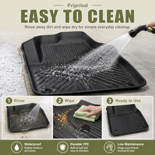 Priprilod Floor Mats Fit for Toyota Highlander 2008-2013 - Image 7
