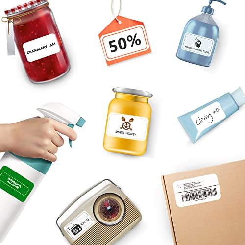 2"×4" Shipping Labels 300 Labels Sticker Paper for Laser/Ink Jet Printer mailing Labels 8.5"×11" White 10 per Sheet - Image 3